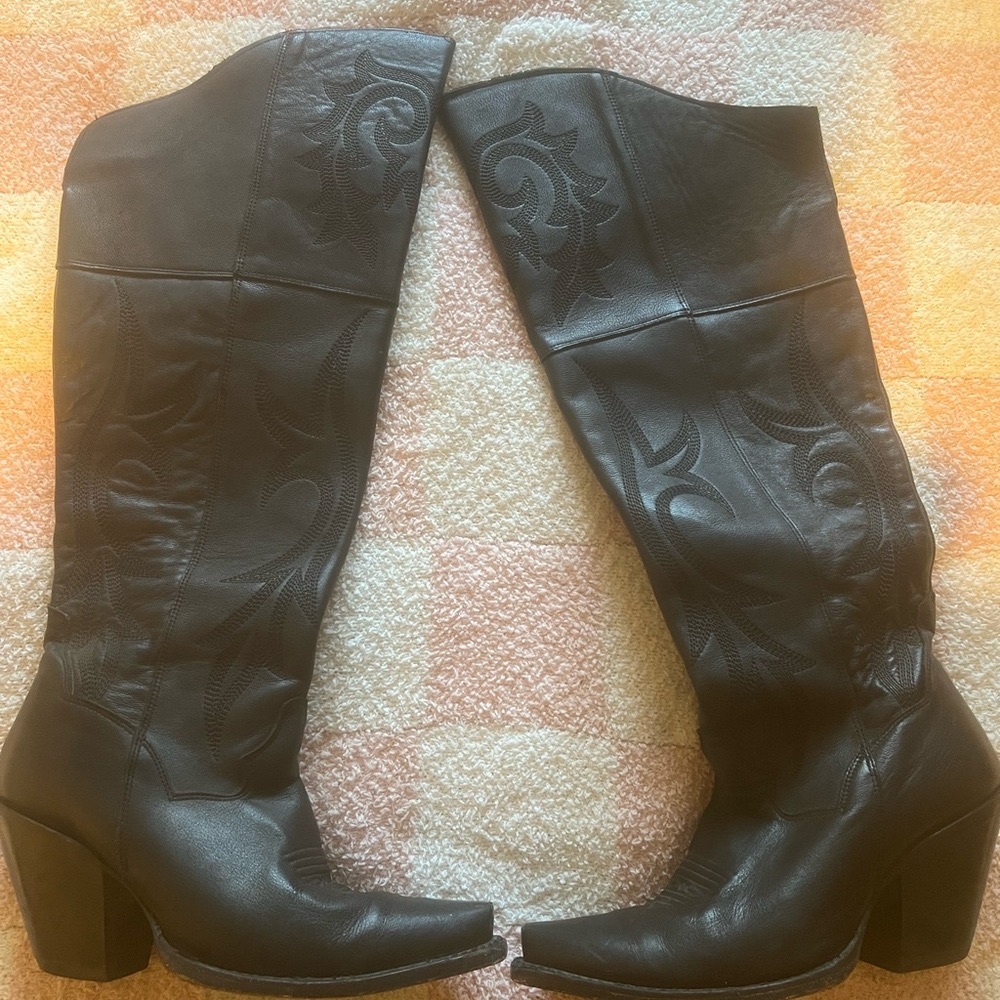 Dan post knee high boots